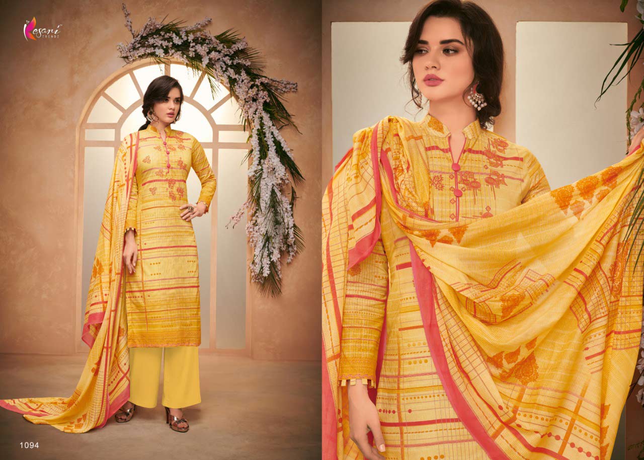 Kesari Trendz Alisa Vol 12 Cambric Cotton Printed Suit Kesari Trendz Alisa Vol 12 Cambric Cotton Printed Suit
